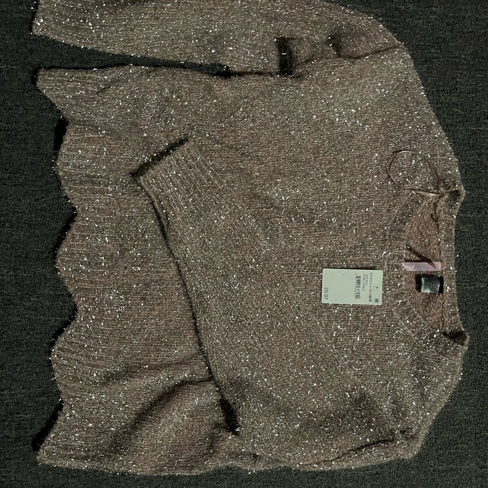Pink Lurex Sweater